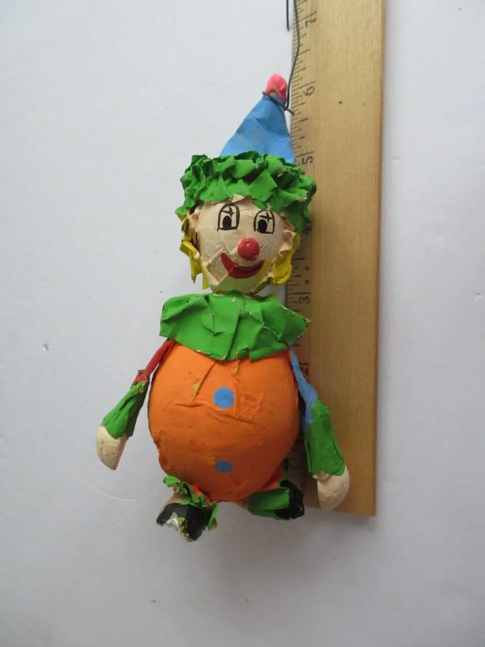 4 Paper Mache Clown 4.5